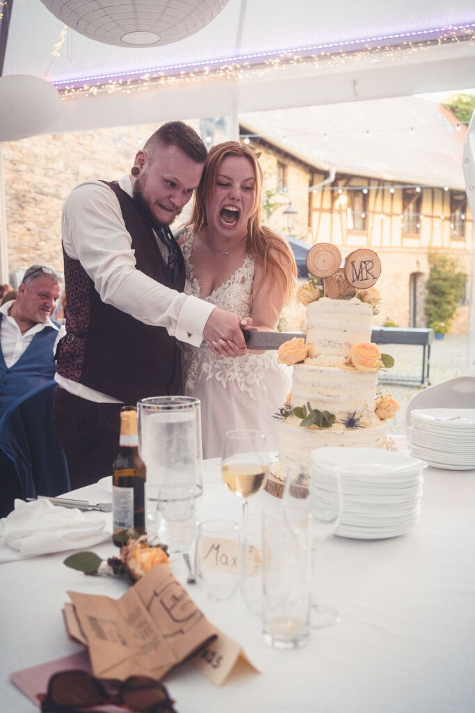 Hochzeitsfotos Hochzeitstorte