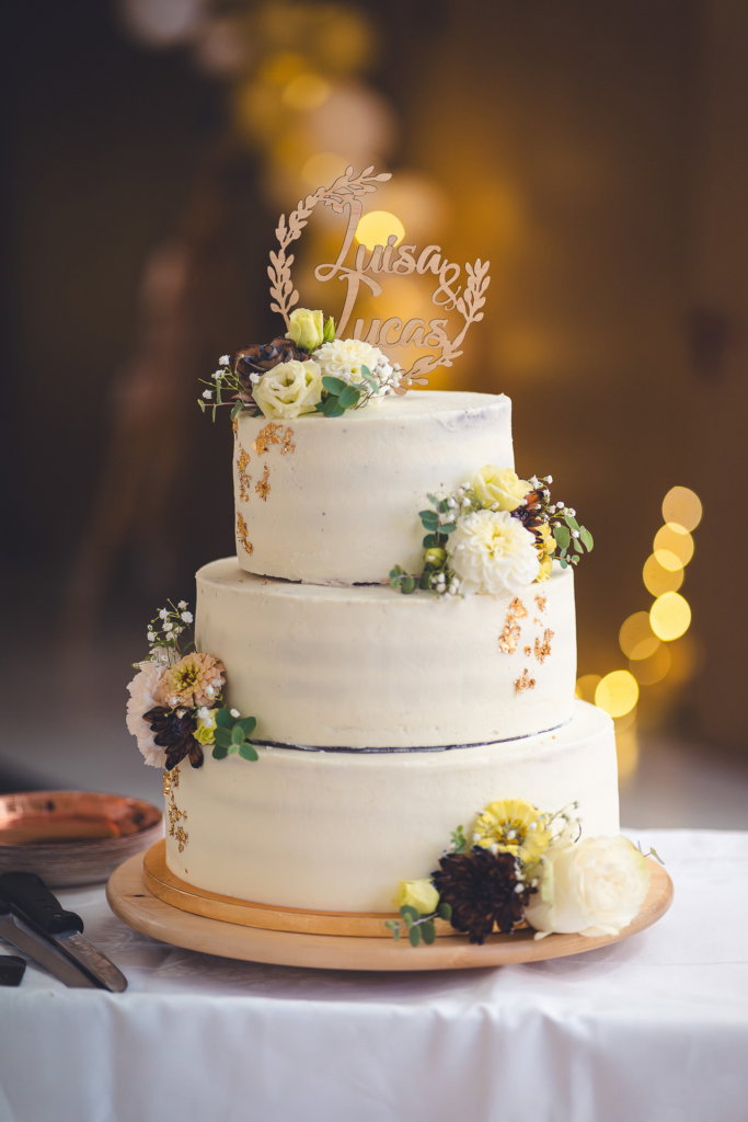 Hochzeitsfotos Torte