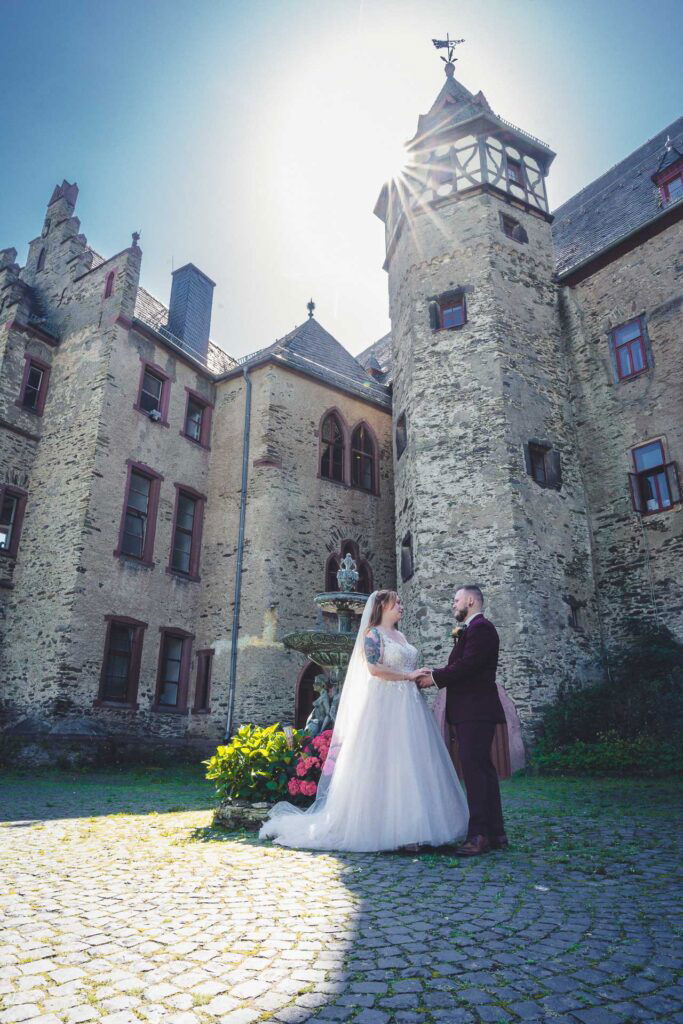 Hochzeitsfotos Schloss