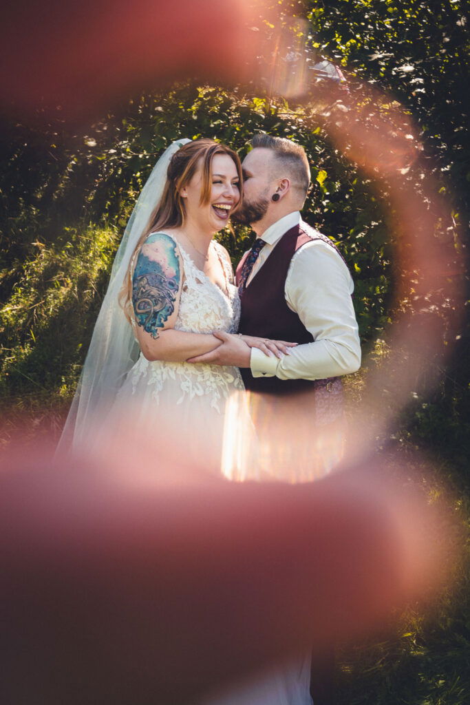 Kreative Hochzeitsfotos