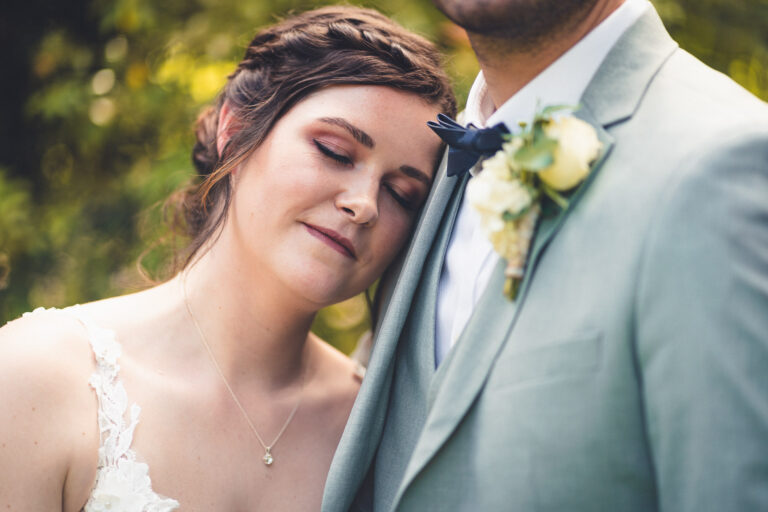 Sinnliche Hochzeitsfotos