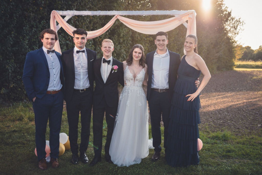 Gruppenfoto Hochzeit Kleine Gruppe