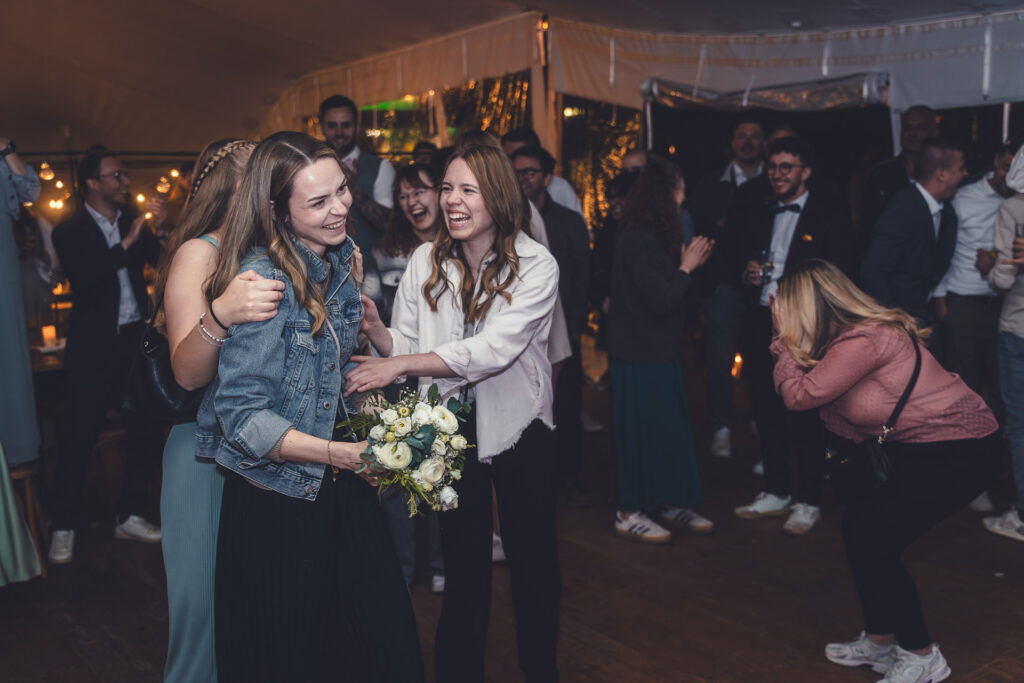 Brautstrauss gefangen