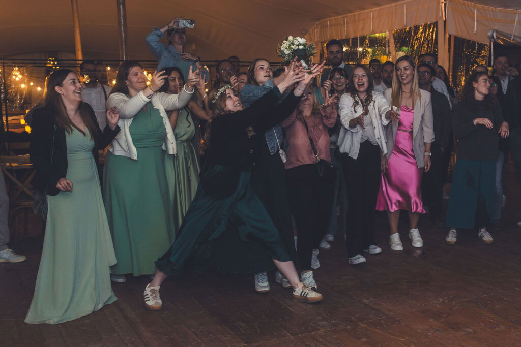 Brautstrauss gefangen Fotograf