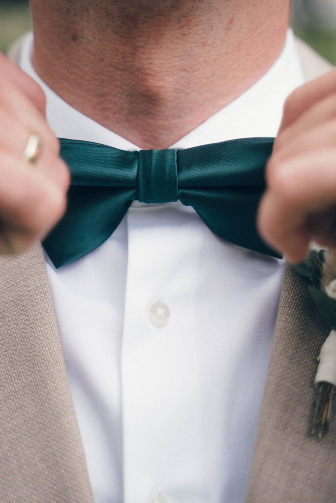 Detail Fliege Hochzeit