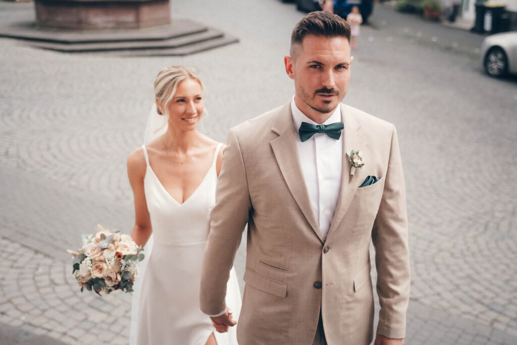 First Look Fotos Hochzeit