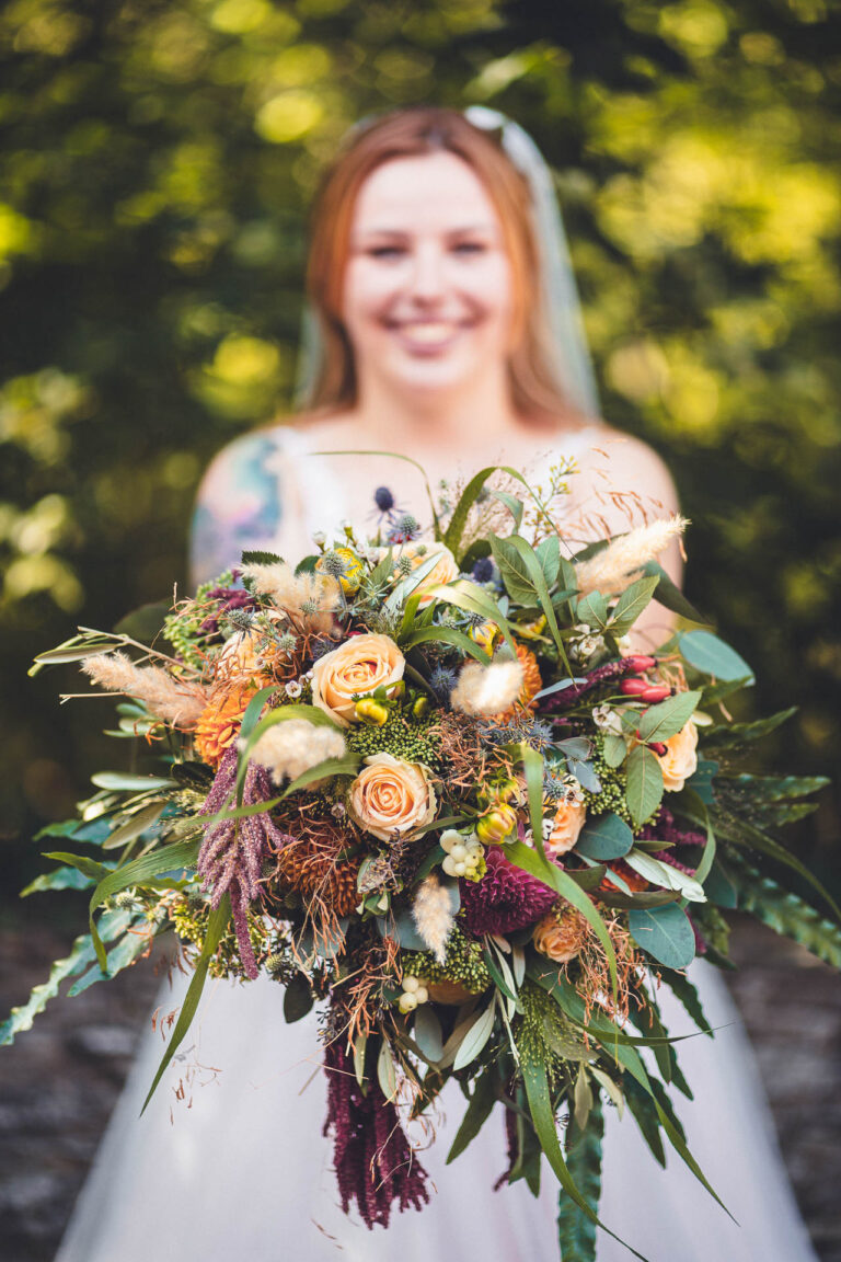 Hochzeitsfotograf Brautstrauss