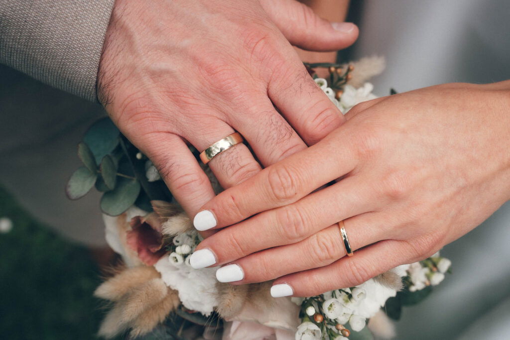 Ringe Hochzeit Foto