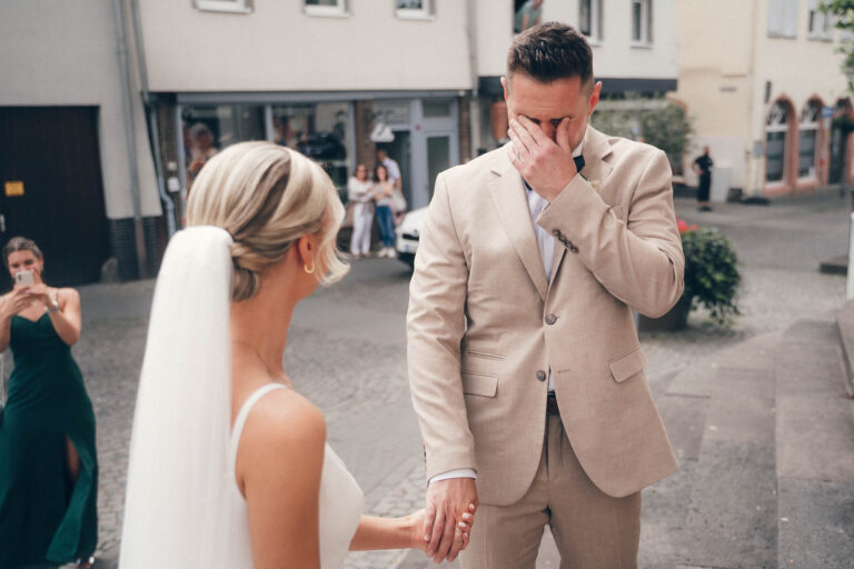 Weinen Hochzeit Foto
