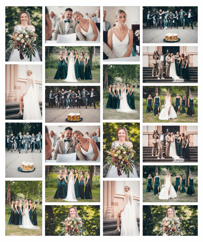 Hochzeitsfoto Bearbeitung Stilfinder