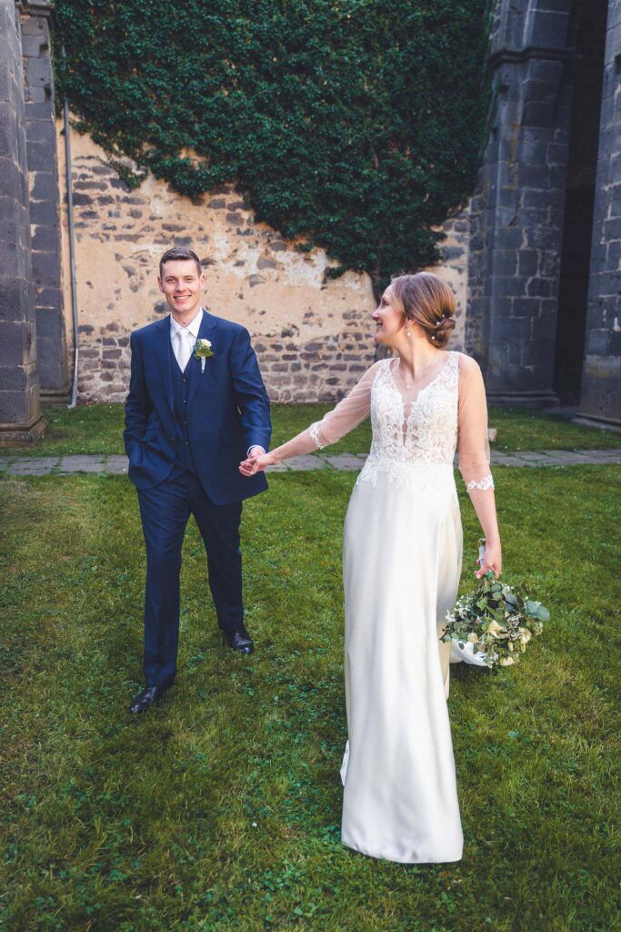 Hochzeitsfotos Arnsburg Kloster Hessen