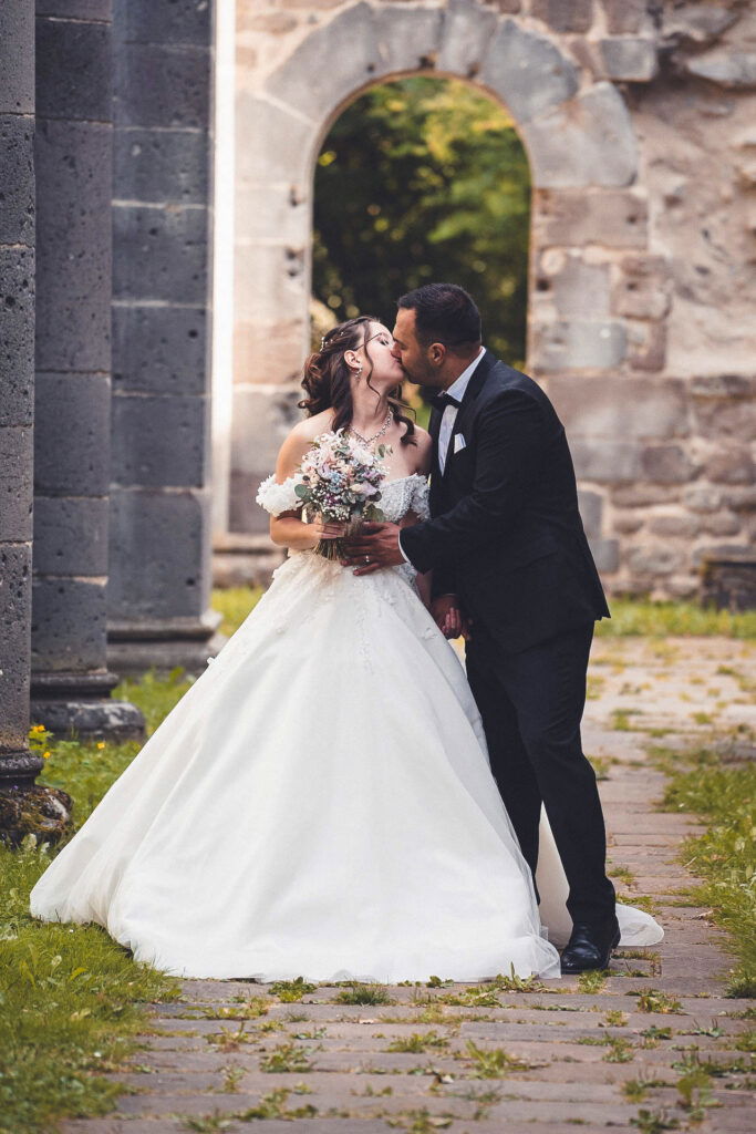 Hochzeitsfotos Mauern