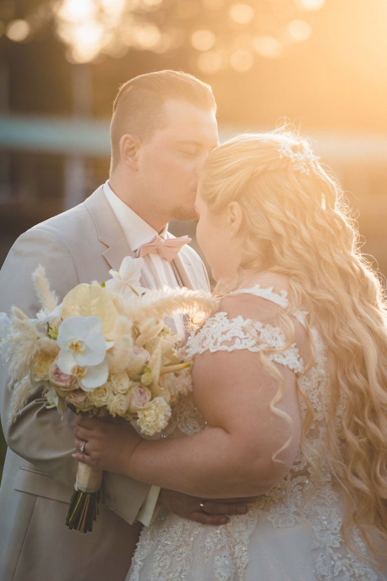 Brautpaar Fotos Sonne