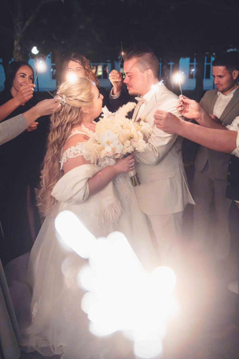 Fotos Wunderkerzen Hochzeit