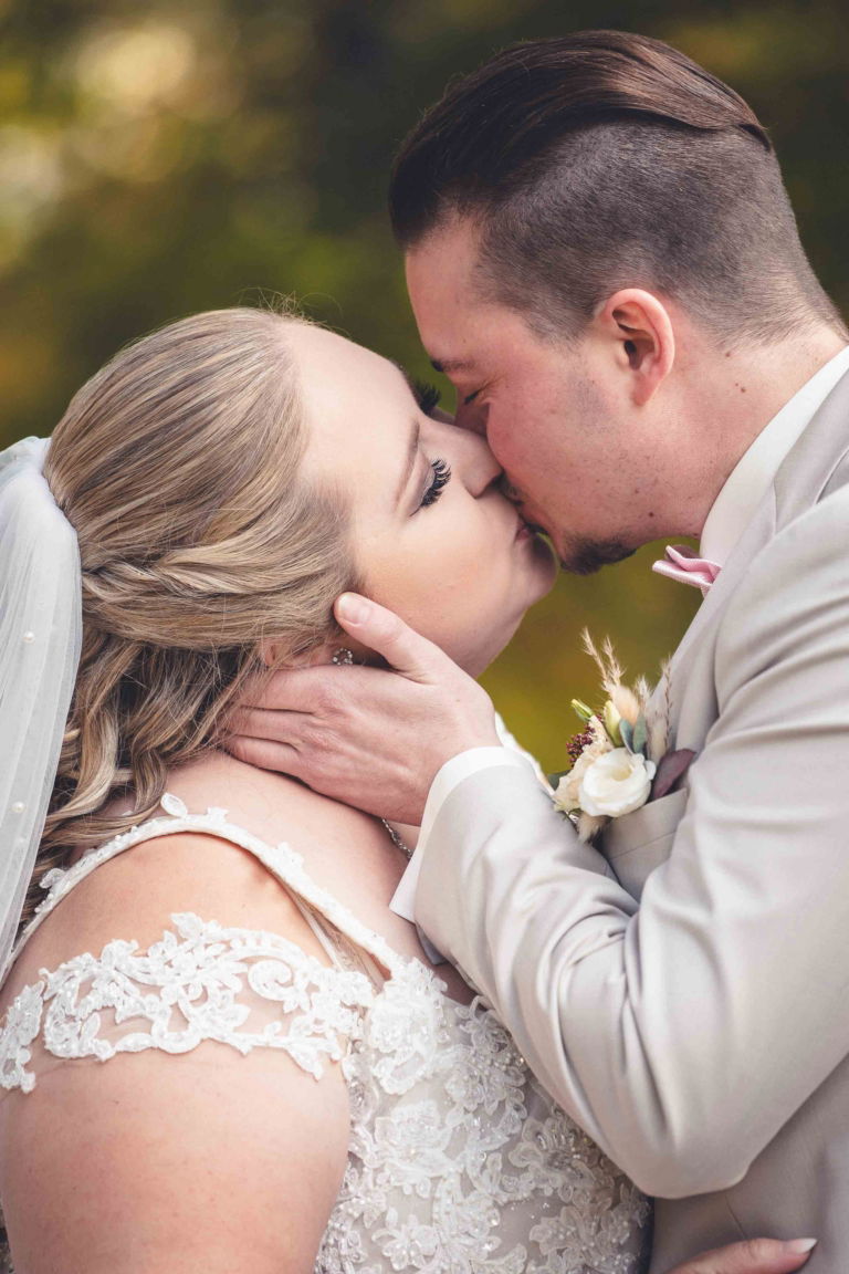 Kuss Hochzeitsfotos